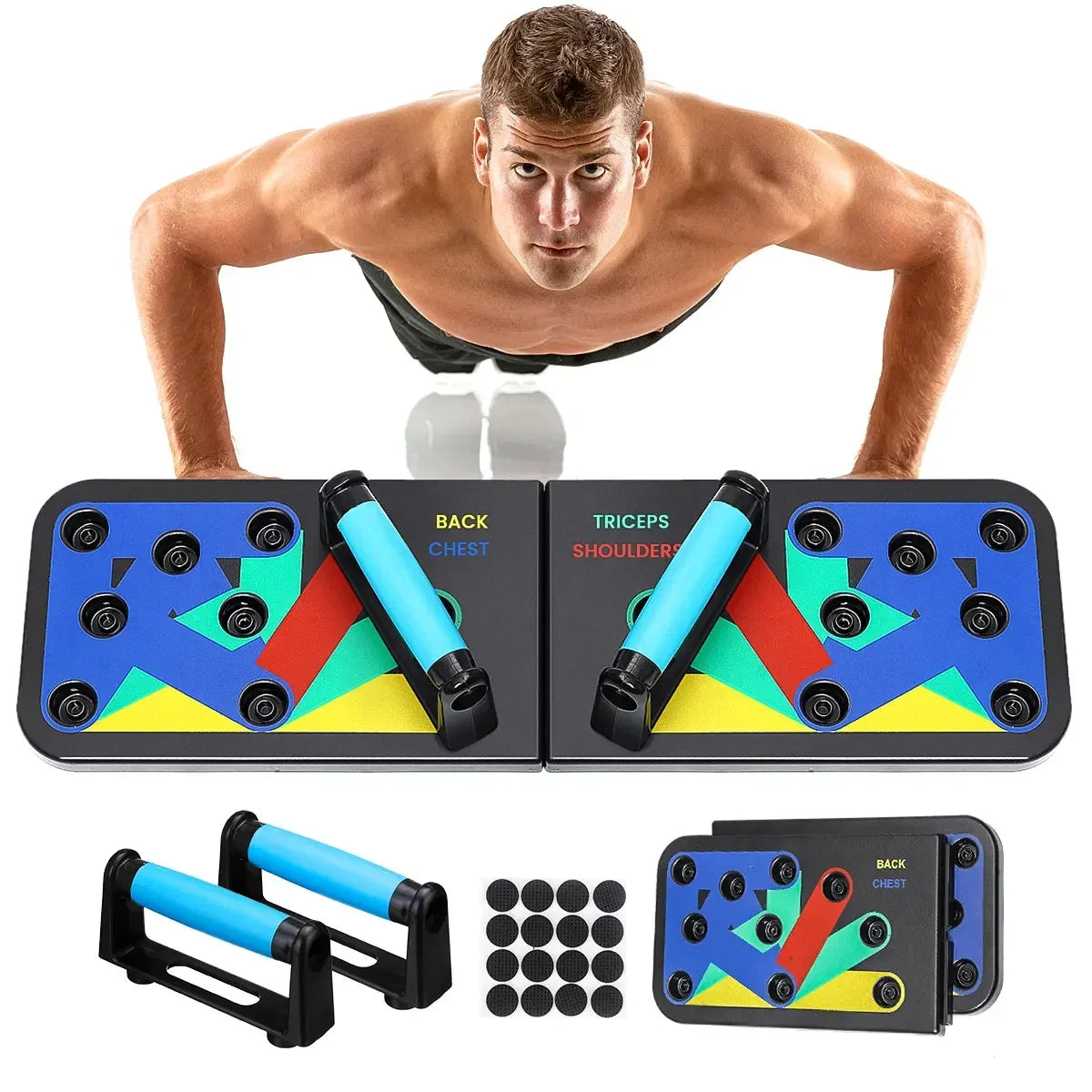 9in1 foldable push up board