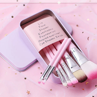 Makeup Brush Set, Pack Of 7