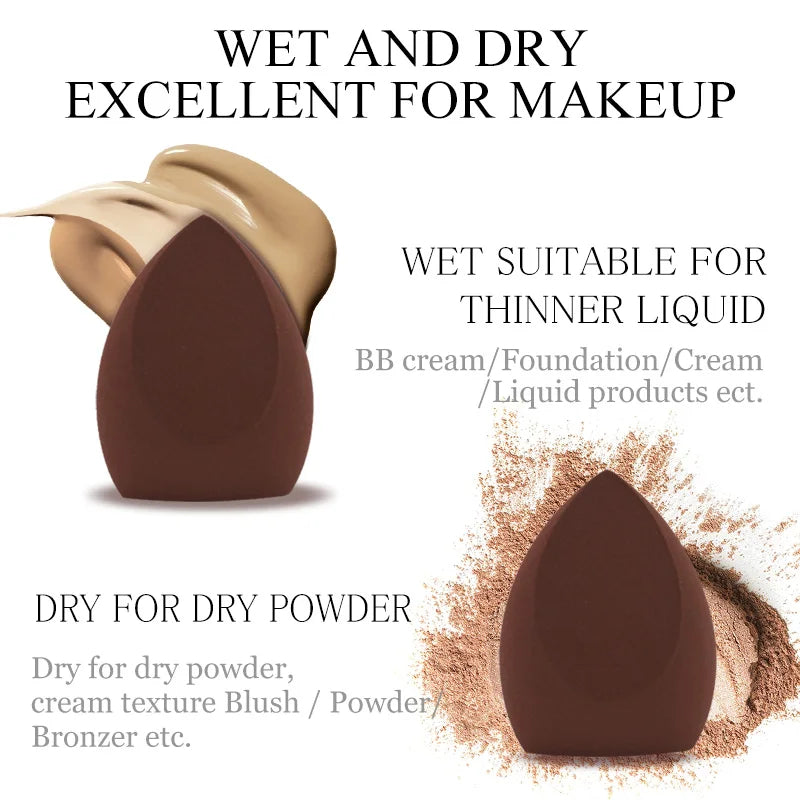 Makeup Beauty Blender Foundation Sponge, Pack Of 2