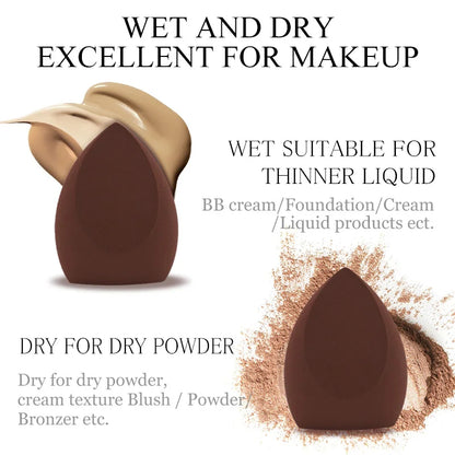 Makeup Beauty Blender Foundation Sponge, Pack Of 2