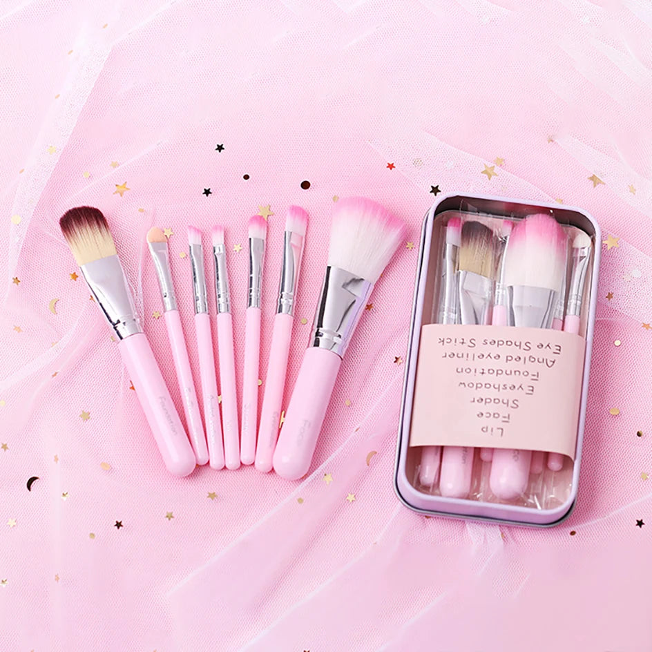 Makeup Brush Set, Pack Of 7