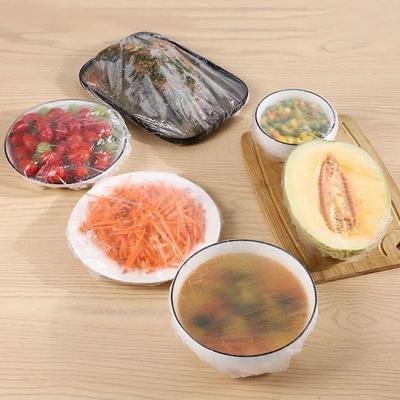 100Pcs Disposable Plastic Bag Food Cover Wrap